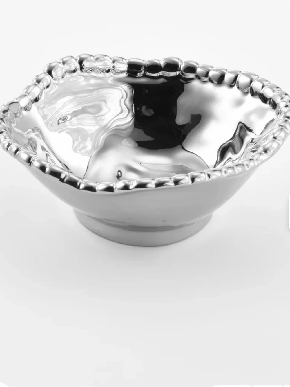 Pampa Bay Verona Serving Snack Bowl - Elegant Accent for Home Dining Set of 2